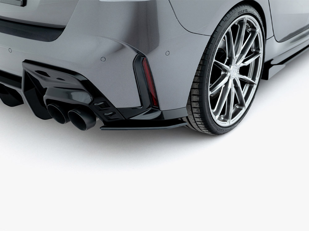 Maxton Street PRO Rear Side Splitters V.2 BMW M135i F70