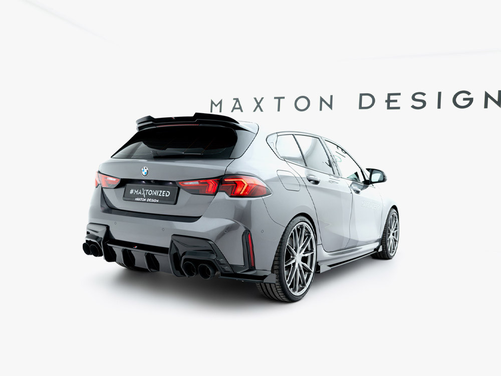 Maxton Street PRO Rear Side Splitters V.2 + Flaps BMW M135i F70 Maxton Street PRO Rear Side Splitters V.2 + Flaps BMW M135i F70