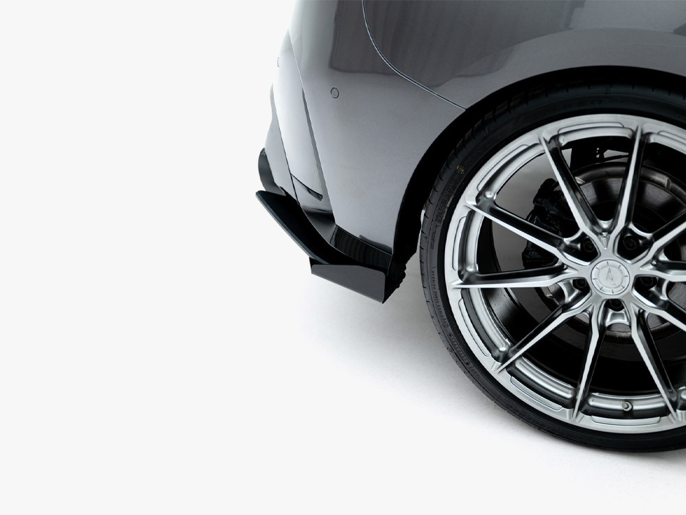Maxton Street PRO Rear Side Splitters V.1 + Flaps BMW M135i F70