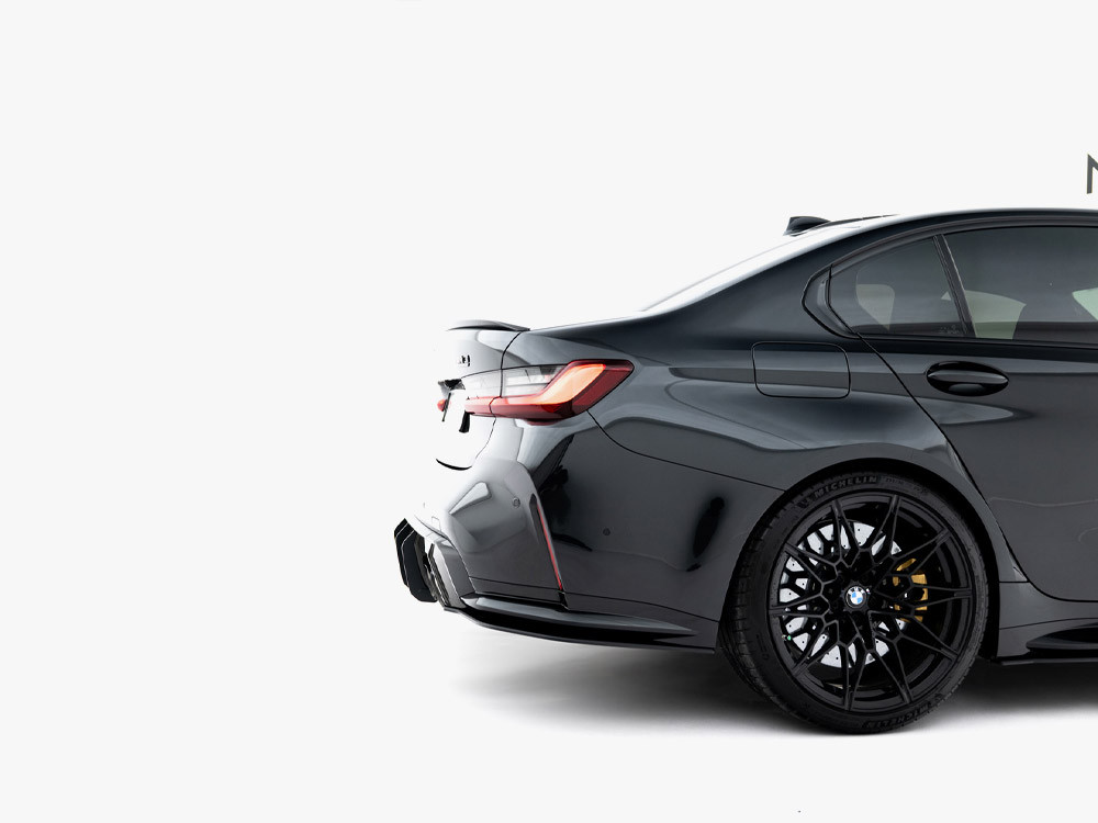 Maxton Street PRO Rear Side Splitters V.3 BMW M3 Sedan / Touring G80 / G81