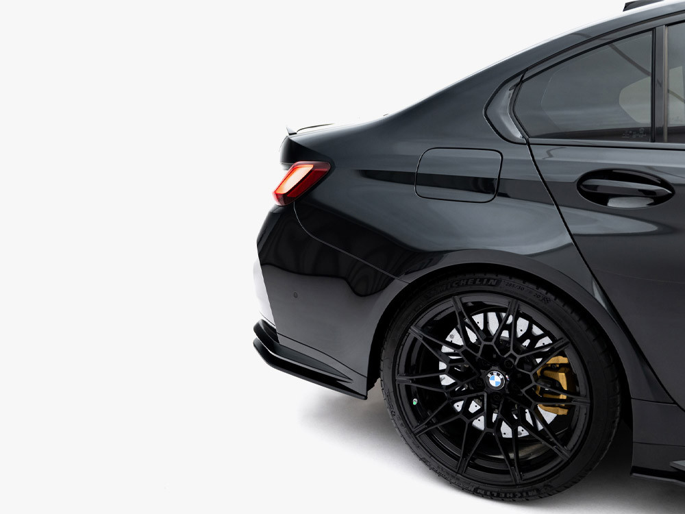 Maxton Street PRO Rear Side Splitters V.3 BMW M3 Sedan / Touring G80 / G81