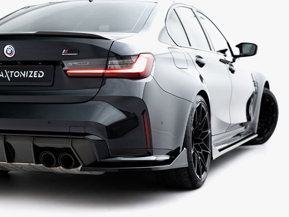 Maxton Rear Side Splitters V.5 BMW M3 Sedan / Touring G80 / G81