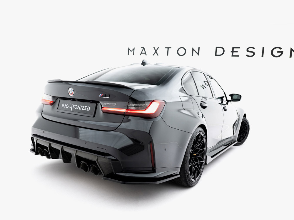 Maxton Rear Side Splitters V.3 BMW M3 Sedan / Touring G80 / G81 Maxton Rear Side Splitters V.3 BMW M3 Sedan / Touring G80 / G81