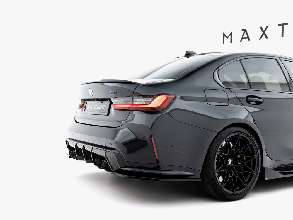 Maxton Rear Side Splitters V.3 BMW M3 Sedan / Touring G80 / G81 Maxton Rear Side Splitters V.3 BMW M3 Sedan / Touring G80 / G81