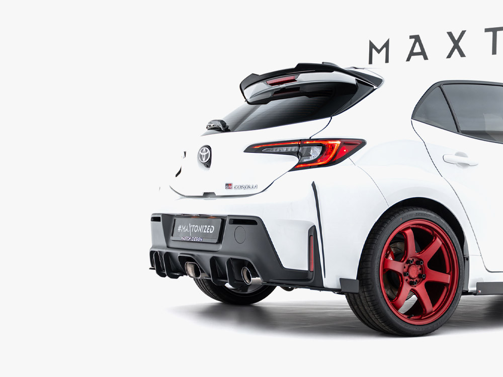Maxton Street PRO Rear Side Splitters + Flaps Toyota GR Corolla Mk12