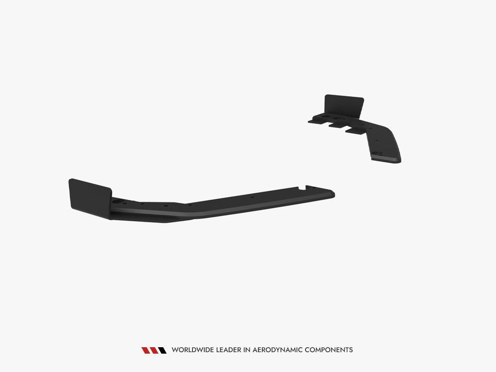 Maxton Street PRO Rear Side Splitters + Flaps Toyota GR Corolla Mk12