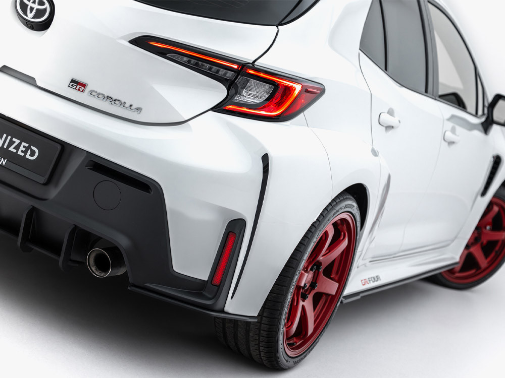 Maxton Street PRO Rear Side Splitters Toyota GR Corolla Mk12 Maxton Street PRO Rear Side Splitters Toyota GR Corolla Mk12