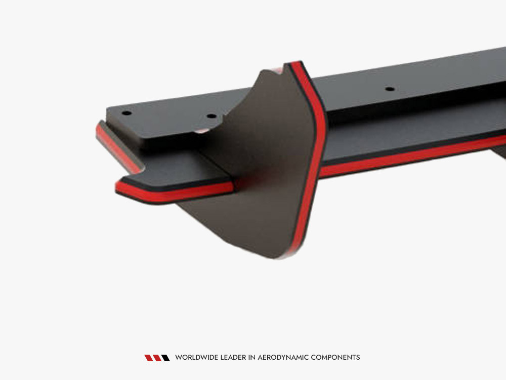 Maxton Street PRO Rear Diffuser V.2 Audi RS3 8V Sportback - Red Maxton Street PRO Rear Diffuser V.2 Audi RS3 8V Sportback - Red