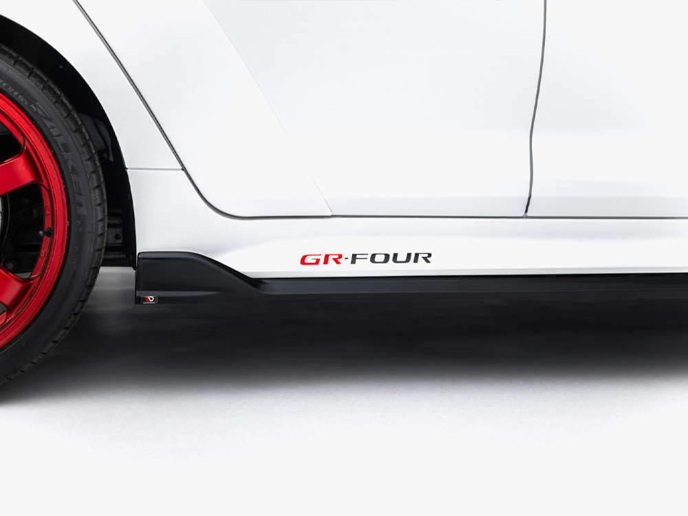 Maxton Side Skirts Diffusers V.2 Toyota GR Corolla Mk12 Maxton Side Skirts Diffusers V.2 Toyota GR Corolla Mk12