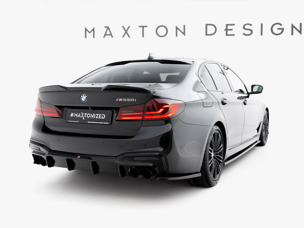 Maxton Rear Side Splitters BMW M550i Sedan G30