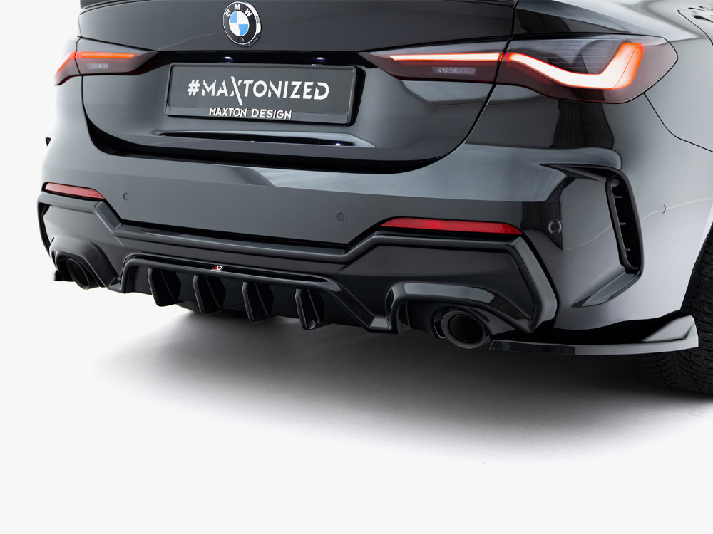 Maxton Rear Valance BMW 4 M-Pack G22 / G23 / G22 Facelift / G23 Facelift