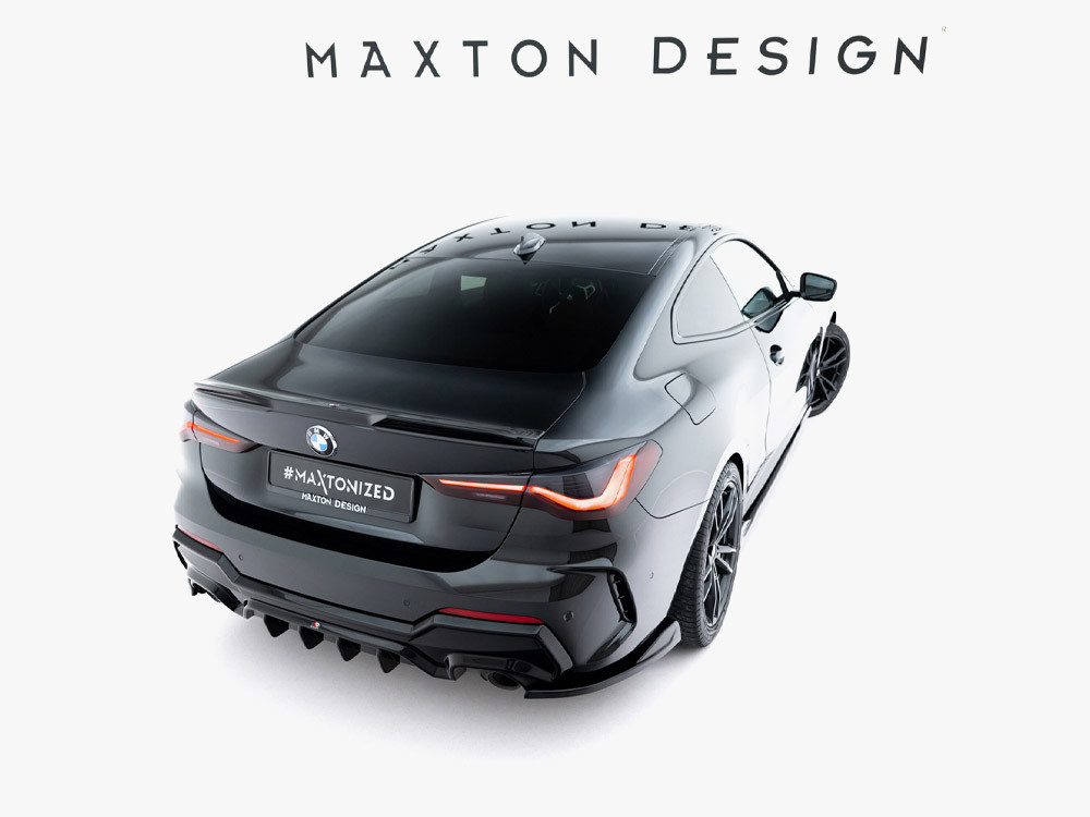 Maxton Rear Side Splitters V.8 BMW 4 M-Pack G22 / G23 / G22 Facelift / G23 Facelift Maxton Rear Side Splitters V.8 BMW 4 M-Pack G22 / G23 / G22 Facelift / G23 Facelift