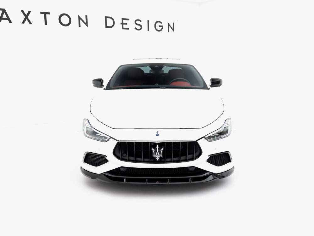 Maxton Front Splitter Maserati Ghibli Modena Mk3 Facelift