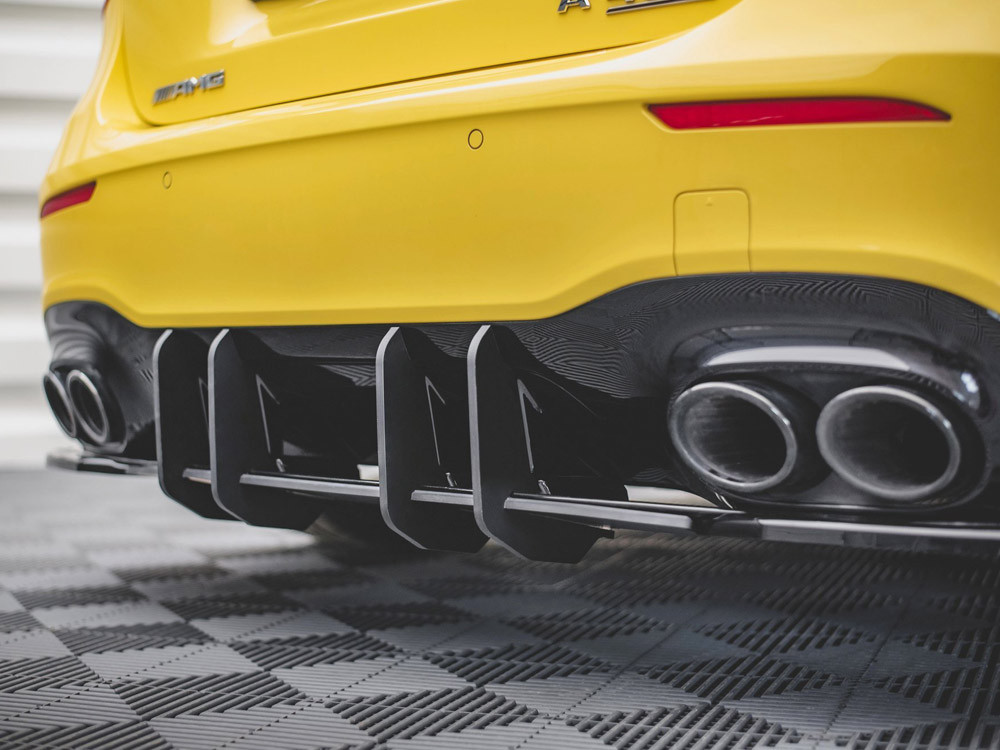 Maxton Street PRO Rear Diffuser Mercedes AMG A45 S Aero Pack W177 - Red Maxton Street PRO Rear Diffuser Mercedes AMG A45 S Aero Pack W177 - Red