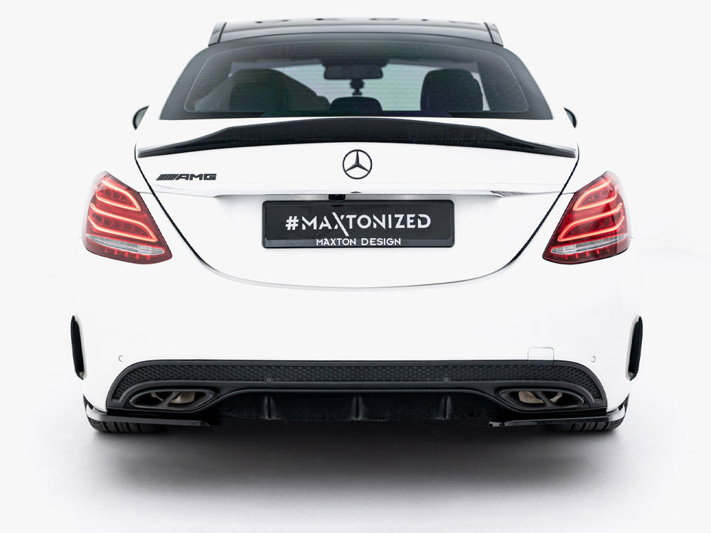 Maxton Rear Side Splitters Mercedes-Benz C AMG-Line Sedan W205