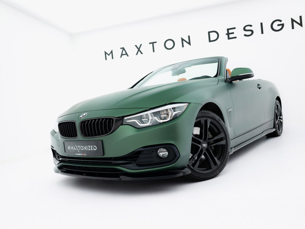 Maxton Front Splitter BMW 4 Cabrio / Coupe F33 / F32