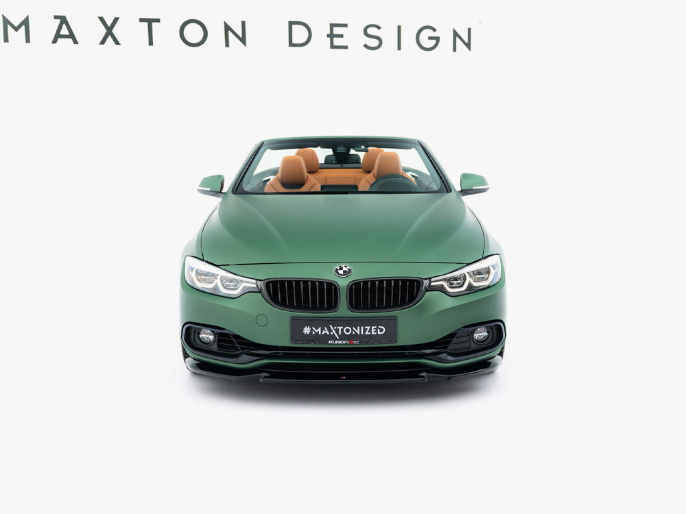 Maxton Front Splitter BMW 4 Cabrio / Coupe F33 / F32
