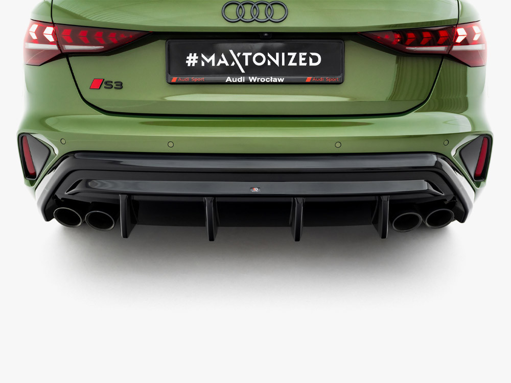 Maxton Rear Valance Audi S3 Sportback 8Y Facelift