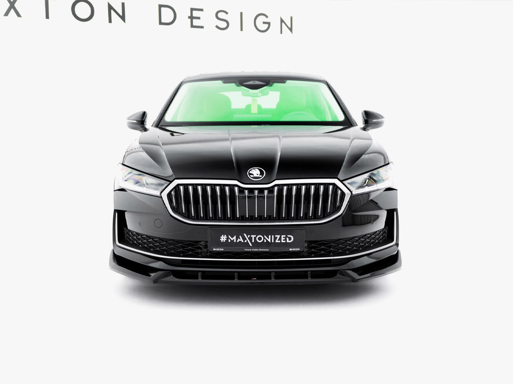 Maxton Front Splitter V.2 Skoda Superb Mk4