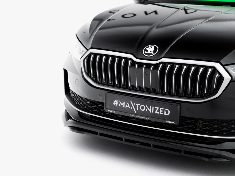 Maxton Front Splitter V.1 Skoda Superb Mk4