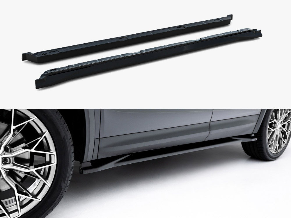 Maxton Side Skirts Diffusers Skoda Kodiaq Mk2 Maxton Side Skirts Diffusers Skoda Kodiaq Mk2