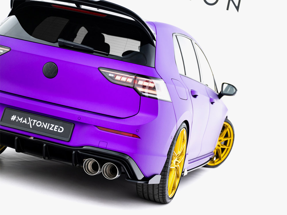 Maxton Rear Side Flaps V.2 Volkswagen Golf R Mk8 / Mk8 Facelift Maxton Rear Side Flaps V.2 Volkswagen Golf R Mk8 / Mk8 Facelift