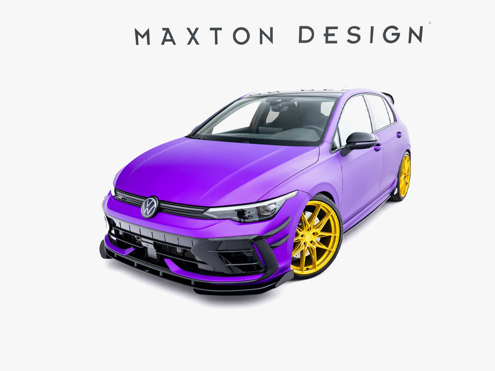 Maxton Front Flaps Volkswagen Golf R Mk8 Facelift