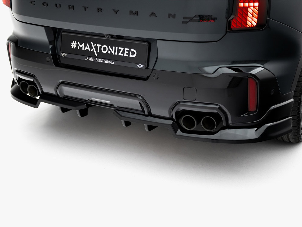 Maxton Rear Splitter (Vertical Bars) Mini Countryman JCW U25 Maxton Rear Splitter (Vertical Bars) Mini Countryman JCW U25