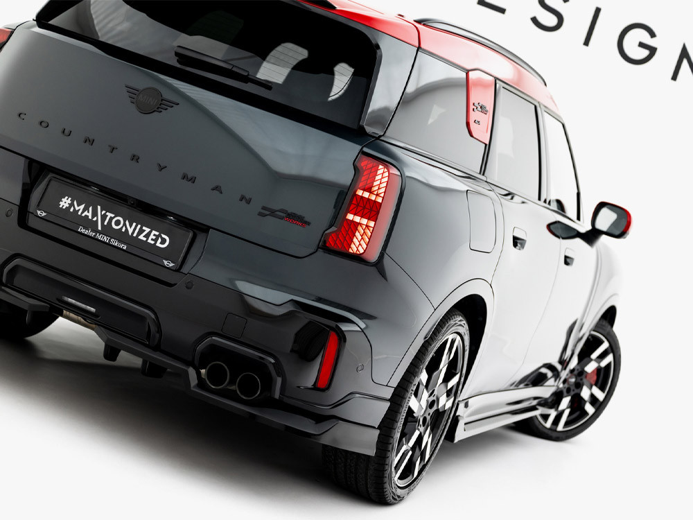 Maxton Rear Splitter (Vertical Bars) Mini Countryman JCW U25 Maxton Rear Splitter (Vertical Bars) Mini Countryman JCW U25
