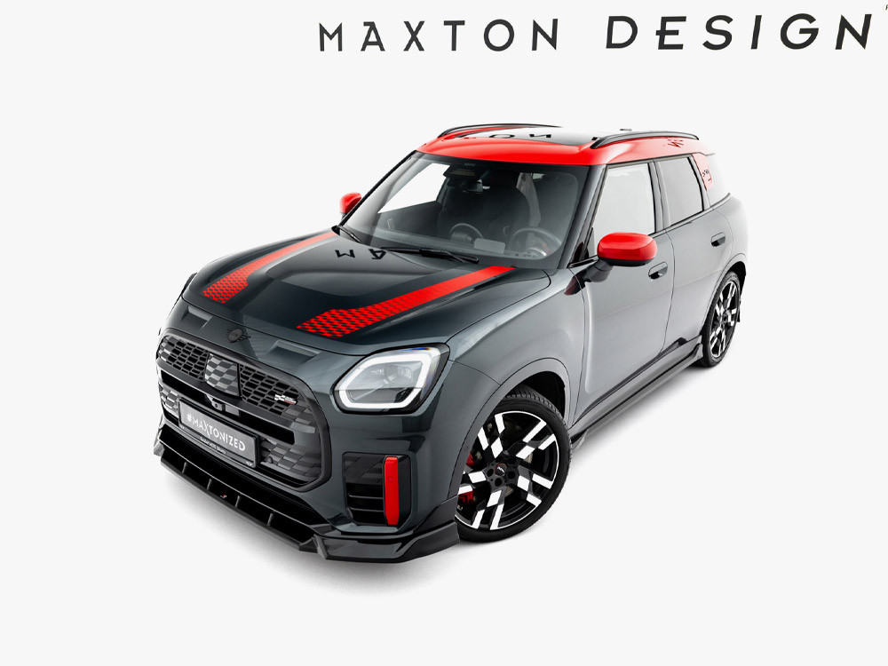 Maxton Front Splitter Mini Countryman JCW U25 Maxton Front Splitter Mini Countryman JCW U25