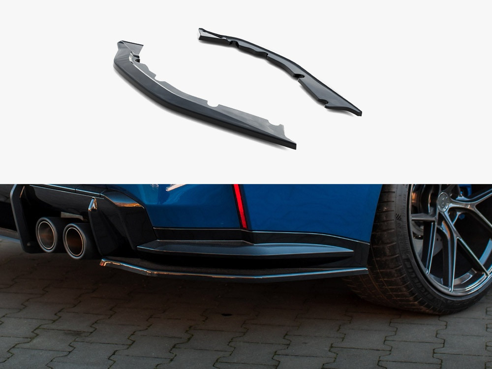 Maxton Rear Side Splitters V.2 BMW M4 G82 / G82 Facelift