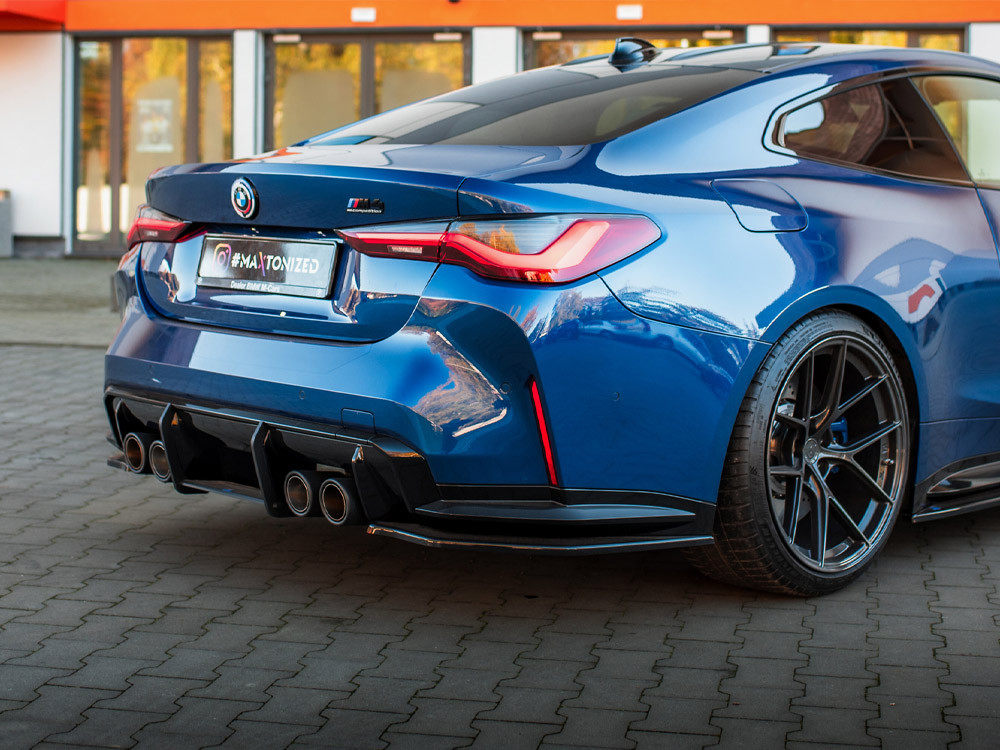 Maxton Rear Side Splitters V.2 BMW M4 G82 / G82 Facelift