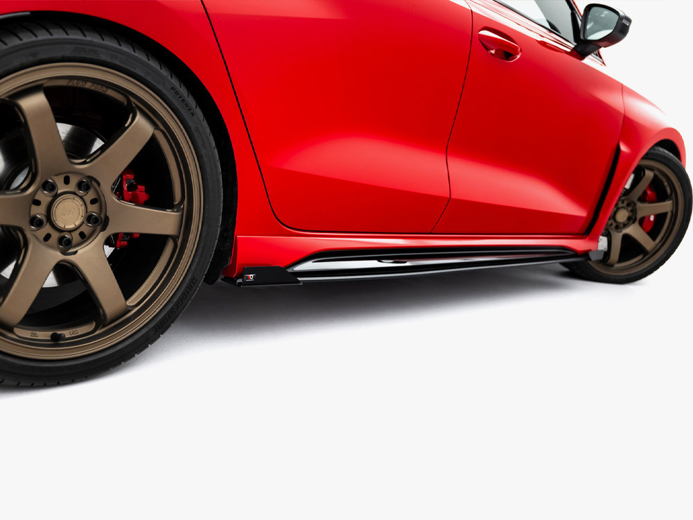 Maxton Side Flaps Audi RS3 Sedan 8Y Facelift Maxton Side Flaps Audi RS3 Sedan 8Y Facelift