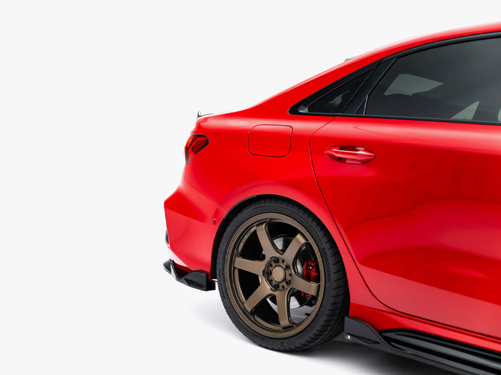 Maxton Rear Splitter (Vertical Bars) V.2 Audi RS3 Sedan 8Y Facelift Maxton Rear Splitter (Vertical Bars) V.2 Audi RS3 Sedan 8Y Facelift