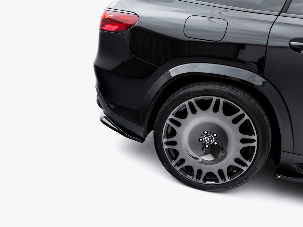 Maxton Rear Splitter (Vertical Bars) Mercedes-Benz GLS AMG-Line X167 Facelift Maxton Rear Splitter (Vertical Bars) Mercedes-Benz GLS AMG-Line X167 Facelift
