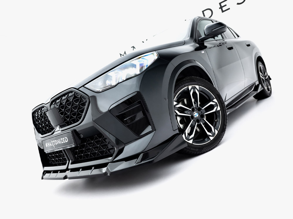 Maxton Front Splitter BMW X2 M-Pack / iX2 U10 Maxton Front Splitter BMW X2 M-Pack / iX2 U10