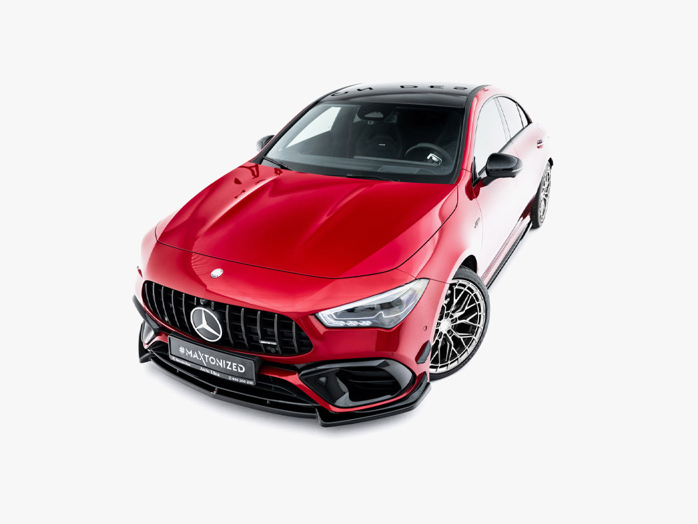 Maxton Front Splitter V.5 Mercedes-AMG CLA 45 Aero C118