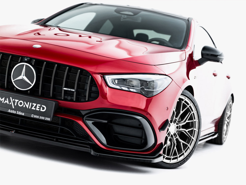 Maxton Front Splitter V.5 Mercedes-AMG CLA 45 Aero C118