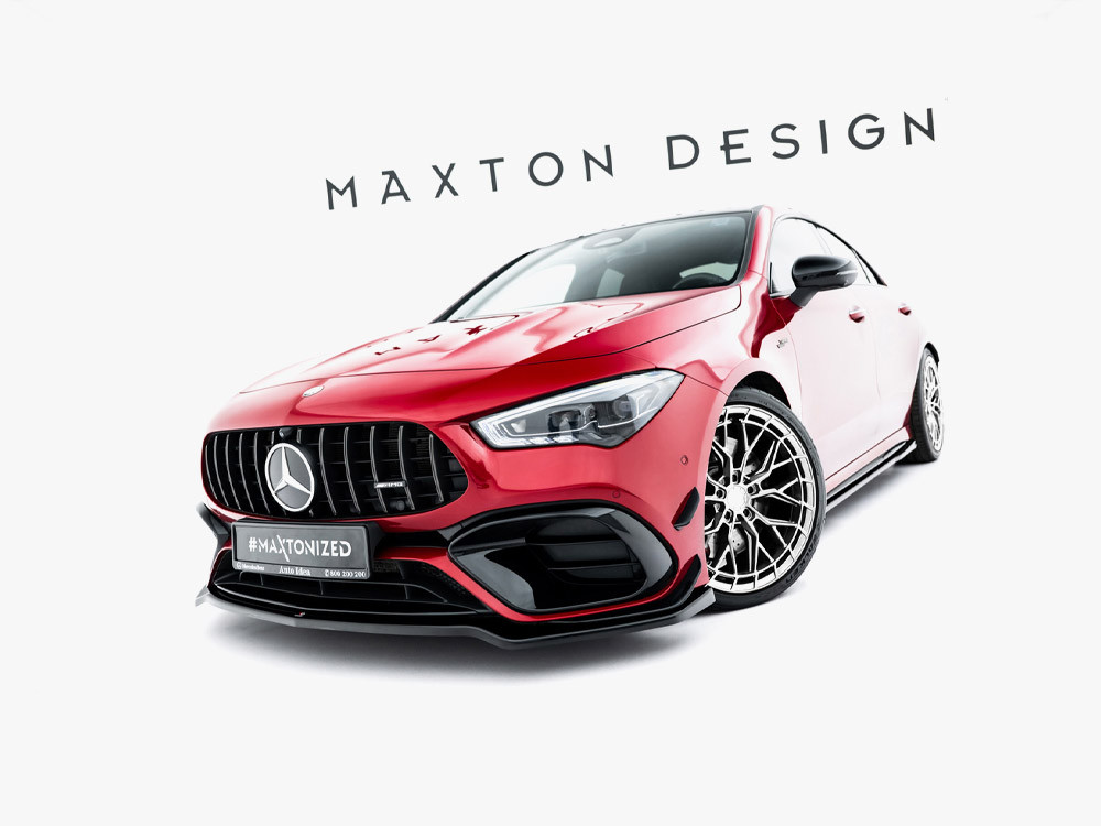 Maxton Front Splitter V.4 Mercedes-AMG CLA 45 Aero C118 Maxton Front Splitter V.4 Mercedes-AMG CLA 45 Aero C118