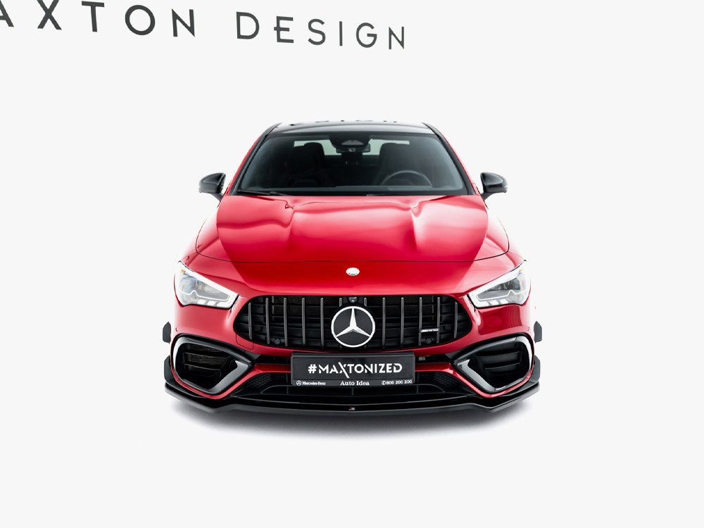 Maxton Front Splitter V.4 Mercedes-AMG CLA 45 Aero C118 Maxton Front Splitter V.4 Mercedes-AMG CLA 45 Aero C118