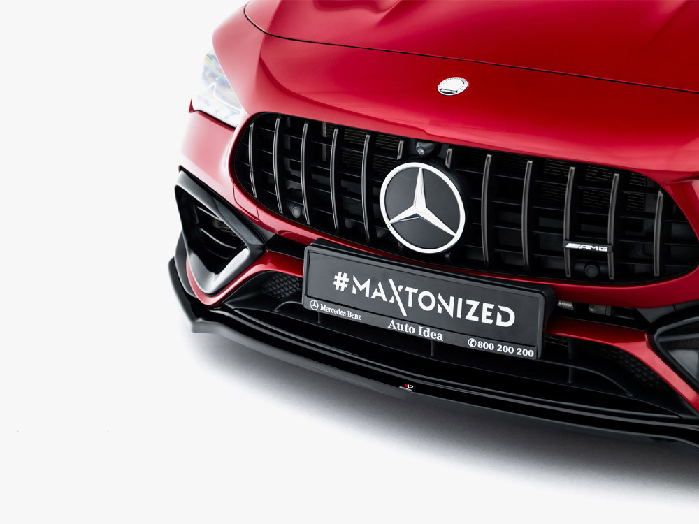 Maxton Front Splitter V.4 Mercedes-AMG CLA 45 Aero C118 Maxton Front Splitter V.4 Mercedes-AMG CLA 45 Aero C118