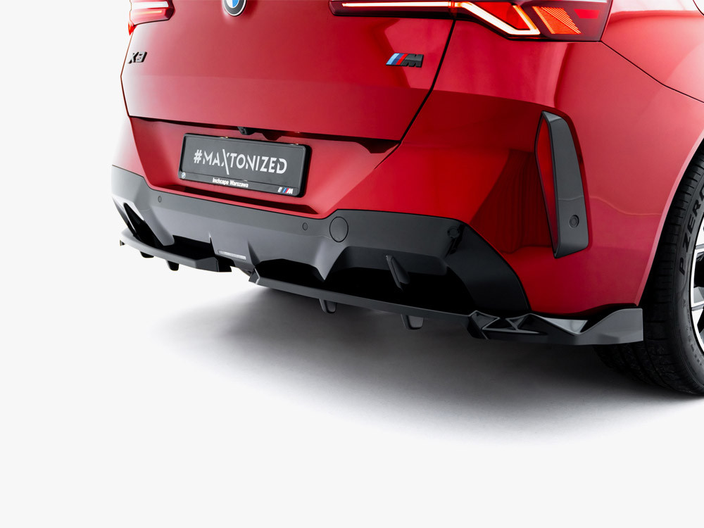 Maxton Rear Splitter (Vertical Bars) BMW X3 M-Pack G45