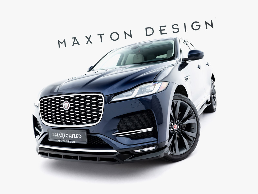 Maxton Front Splitter Jaguar F-Pace R-Sport Mk1 Facelift Maxton Front Splitter Jaguar F-Pace R-Sport Mk1 Facelift