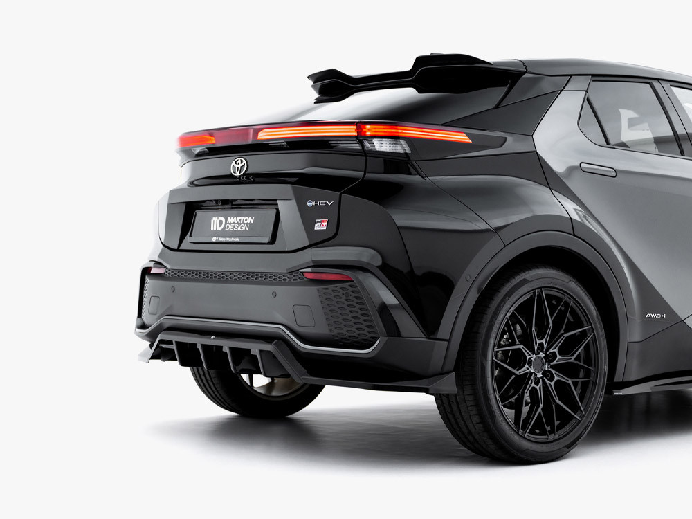 Maxton Rear Splitter (Vertical Bars) Toyota C-HR Mk2 Maxton Rear Splitter (Vertical Bars) Toyota C-HR Mk2