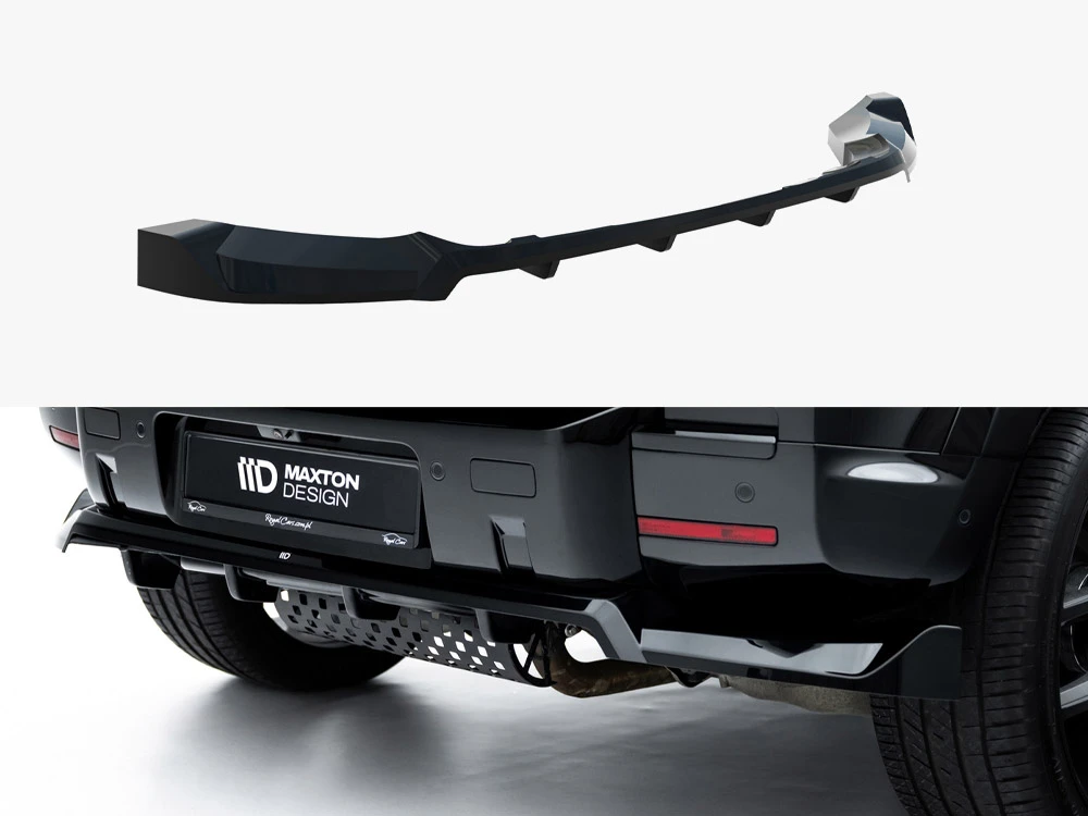 Maxton Rear Splitter (Vertical Bars) Land Rover Defender Mk4 Maxton Rear Splitter (Vertical Bars) Land Rover Defender Mk4
