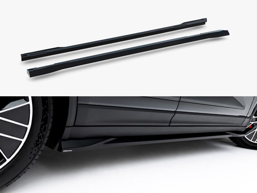 Maxton Side Skirts Diffusers Porsche Macan EV Mk1 Maxton Side Skirts Diffusers Porsche Macan EV Mk1