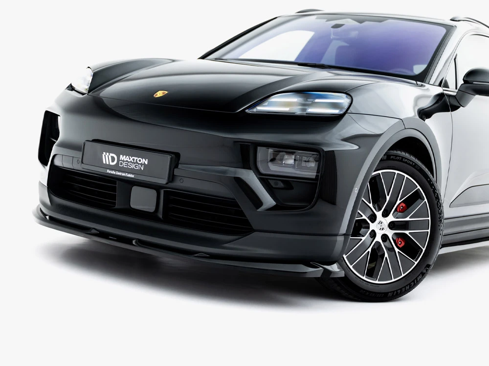 Maxton Front Splitter Porsche Macan EV Mk1 Maxton Front Splitter Porsche Macan EV Mk1