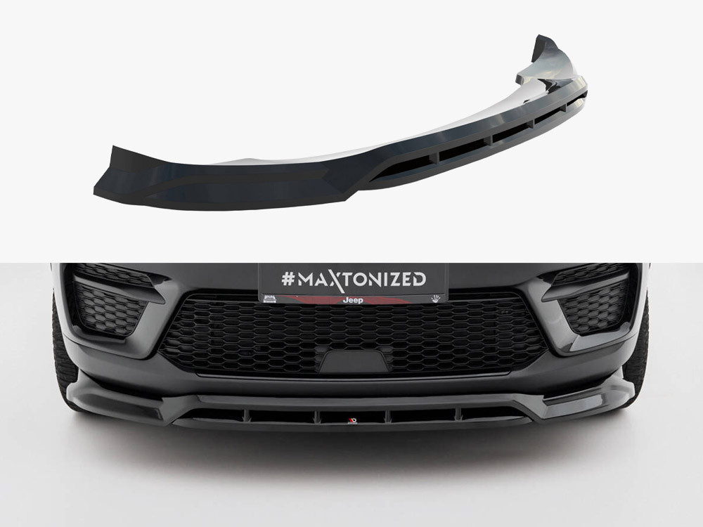 Maxton Front Splitter Jeep Grand Cherokee Trailhawk Mk5 Maxton Front Splitter Jeep Grand Cherokee Trailhawk Mk5