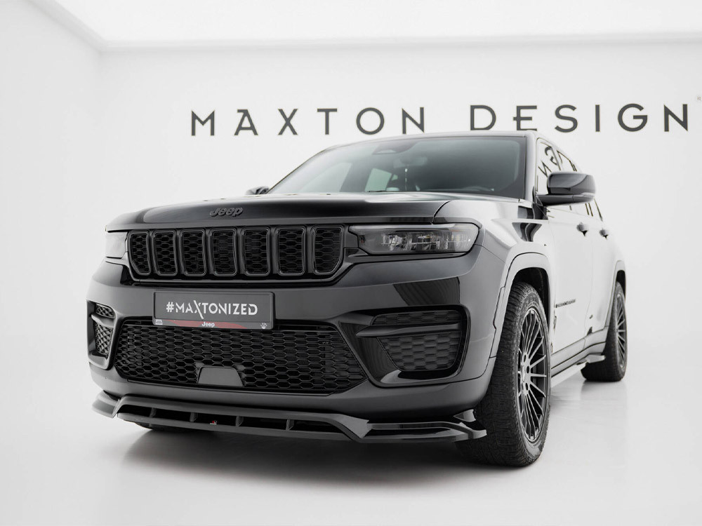 Maxton Front Splitter Jeep Grand Cherokee Trailhawk Mk5 Maxton Front Splitter Jeep Grand Cherokee Trailhawk Mk5