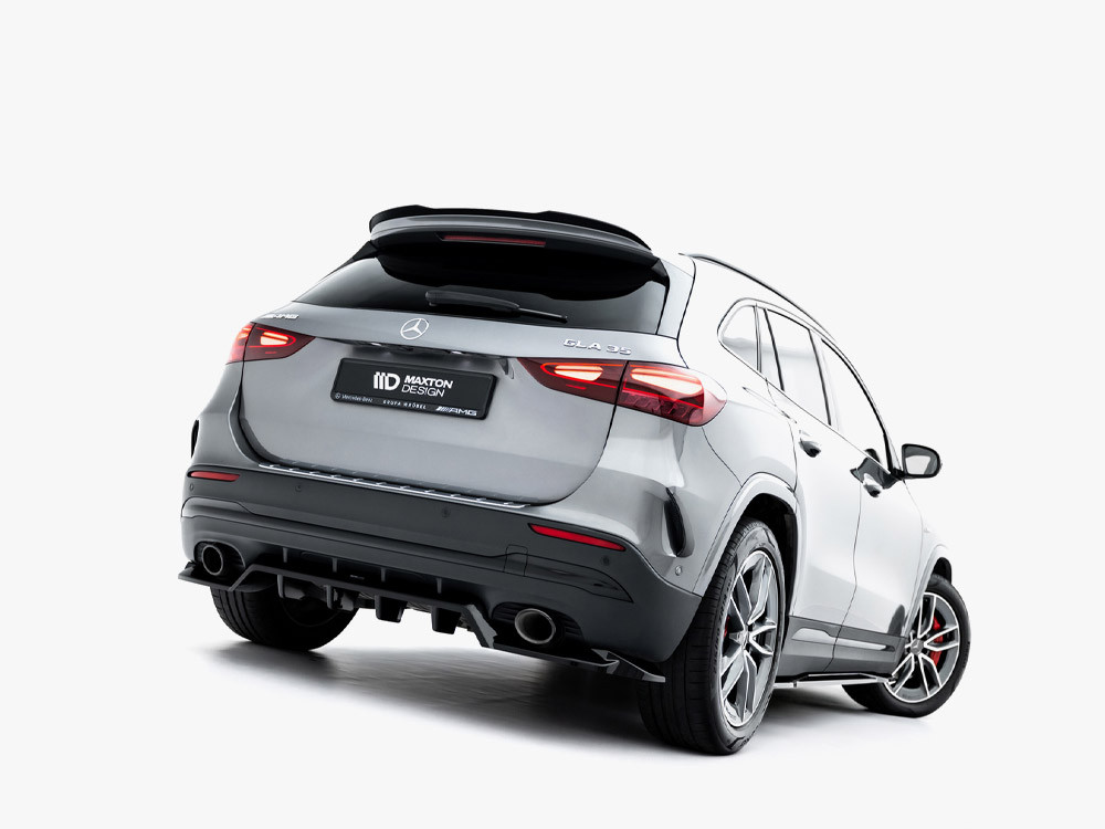 Maxton Rear Splitter (Vertical Bars) Mercedes-AMG GLA 35 H247 Facelift
